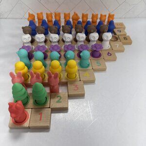 Lovevery montenessorri math number tiles number sense counters set INCOMPLETE